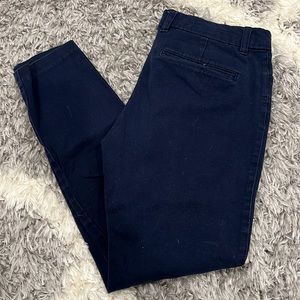 GAP navy blue dress “Slim City” pants, ankle